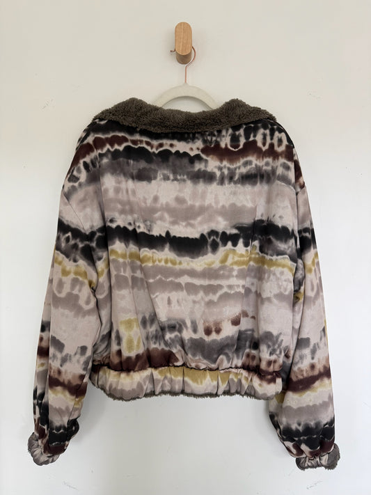 Reversible Upcycled Jacket - Cozy, Oversized & Handmade in San Diego