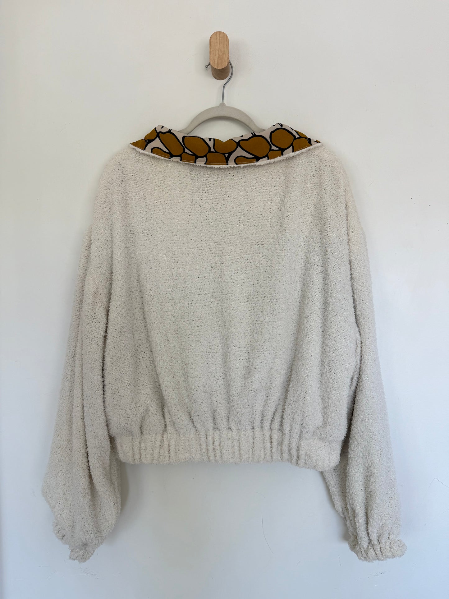 Reversible Upcycled Jacket - Cozy, Oversized & Handmade in San Diego