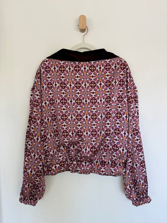 Reversible Upcycled Jacket - Cozy, Oversized & Handmade in San Diego