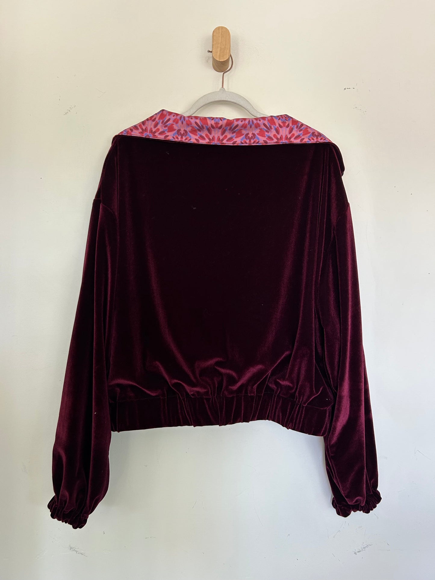 Reversible Upcycled Jacket - Cozy, Oversized & Handmade in San Diego