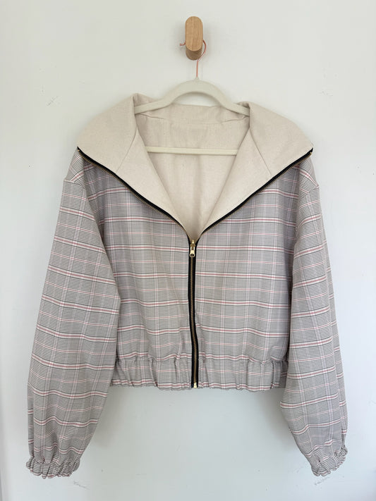 Reversible Upcycled Jacket - Cozy, Oversized & Handmade in San Diego