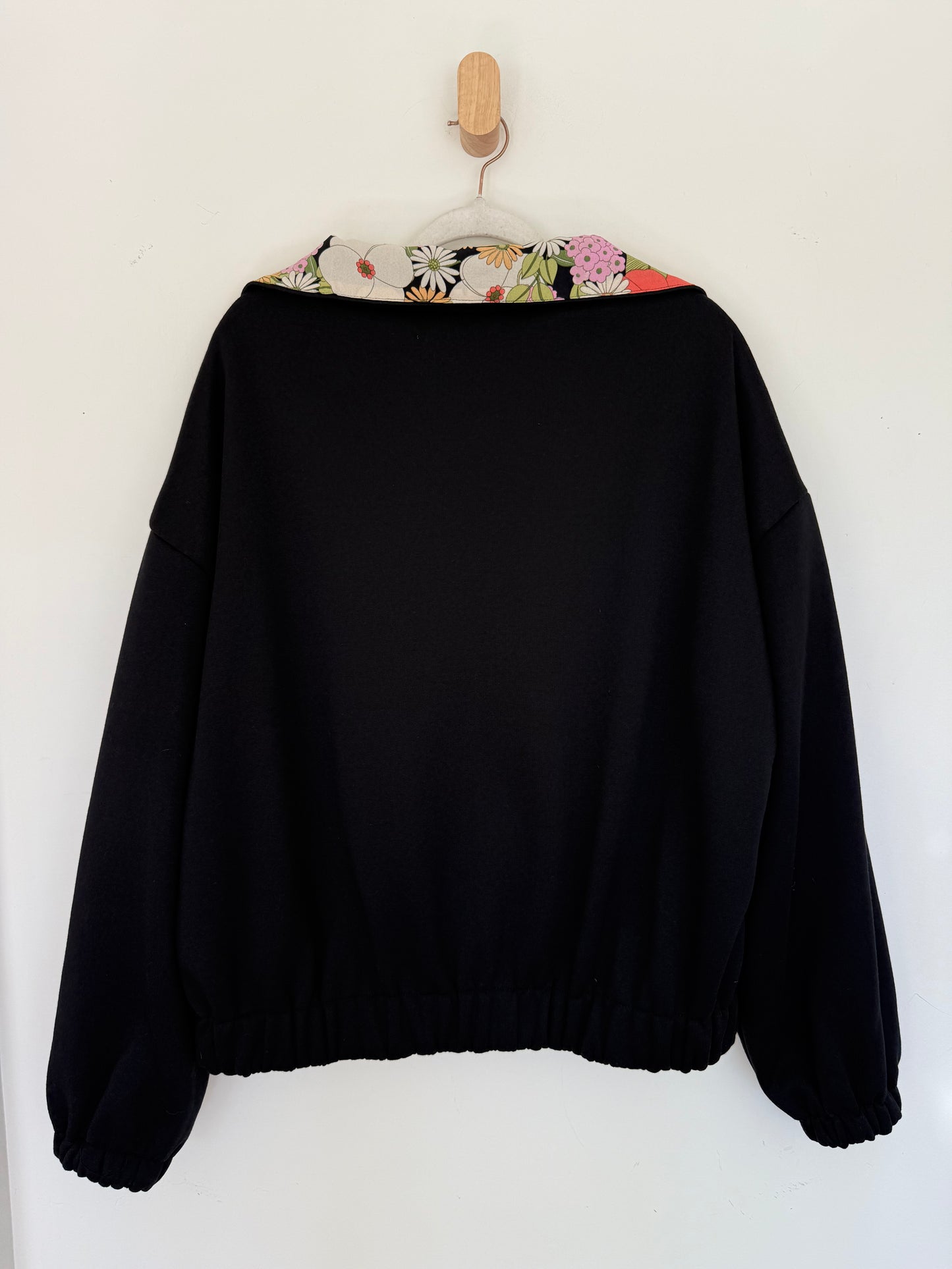 Reversible Upcycled Jacket - Cozy, Oversized & Handmade in San Diego