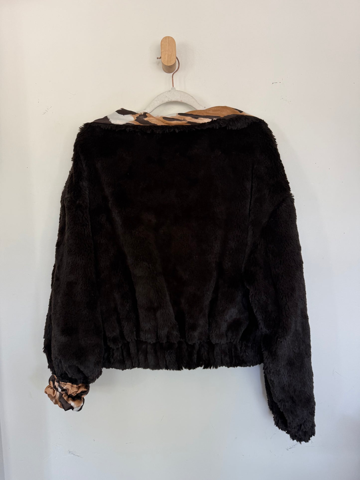Reversible Upcycled Jacket - Cozy, Oversized & Handmade in San Diego