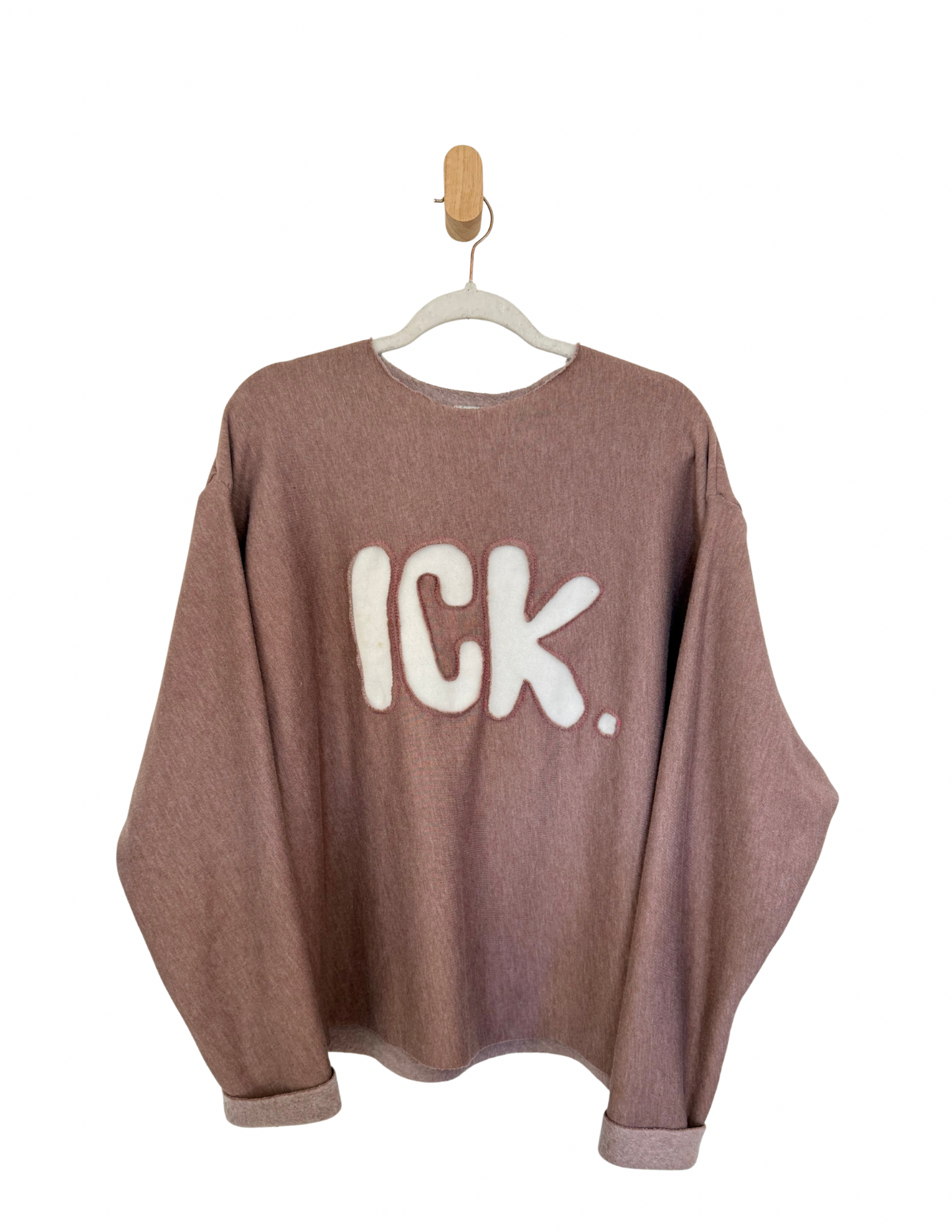 “Ick" Pullover Sweatshirt