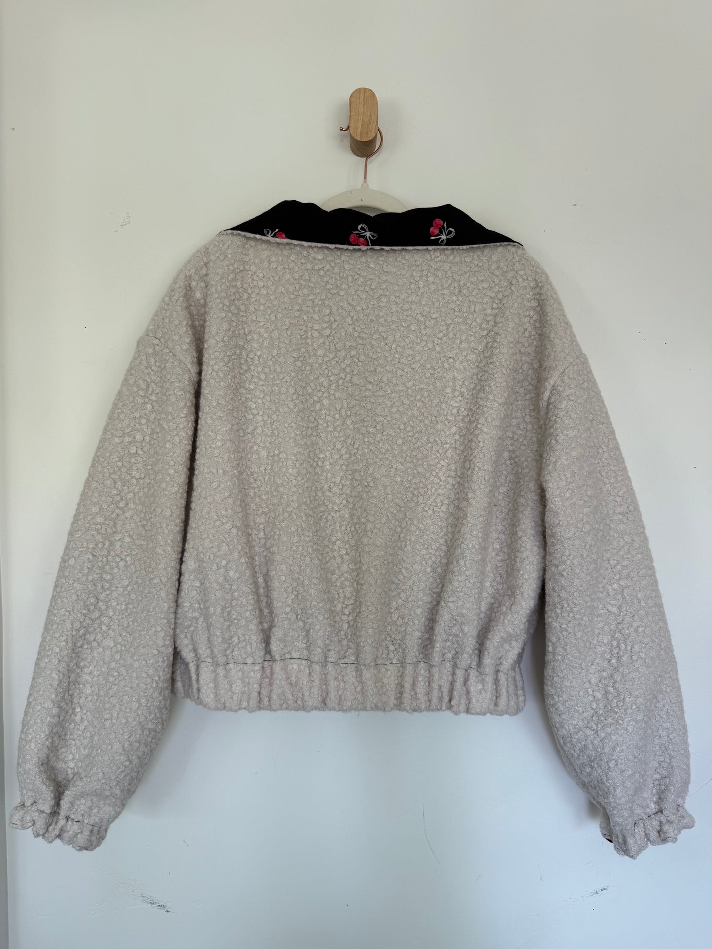 Reversible Upcycled Jacket - Cozy, Oversized & Handmade in San Diego
