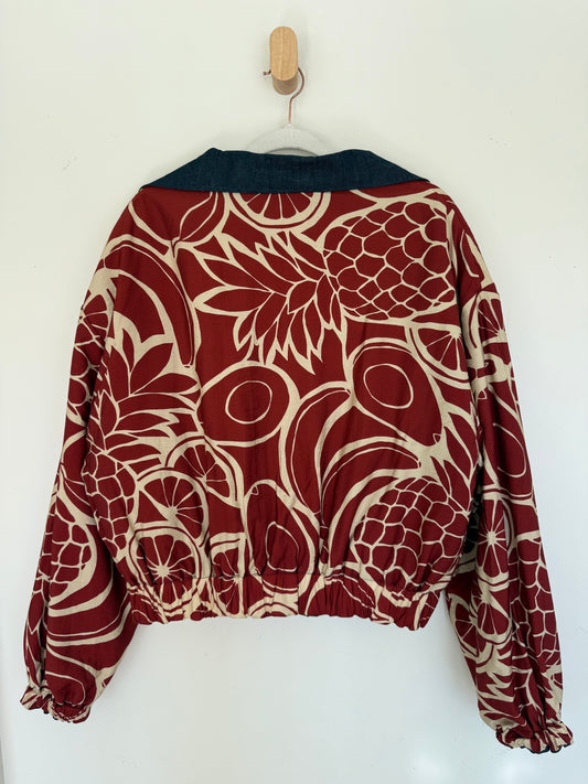 Reversible Upcycled Jacket - Cozy, Oversized & Handmade in San Diego