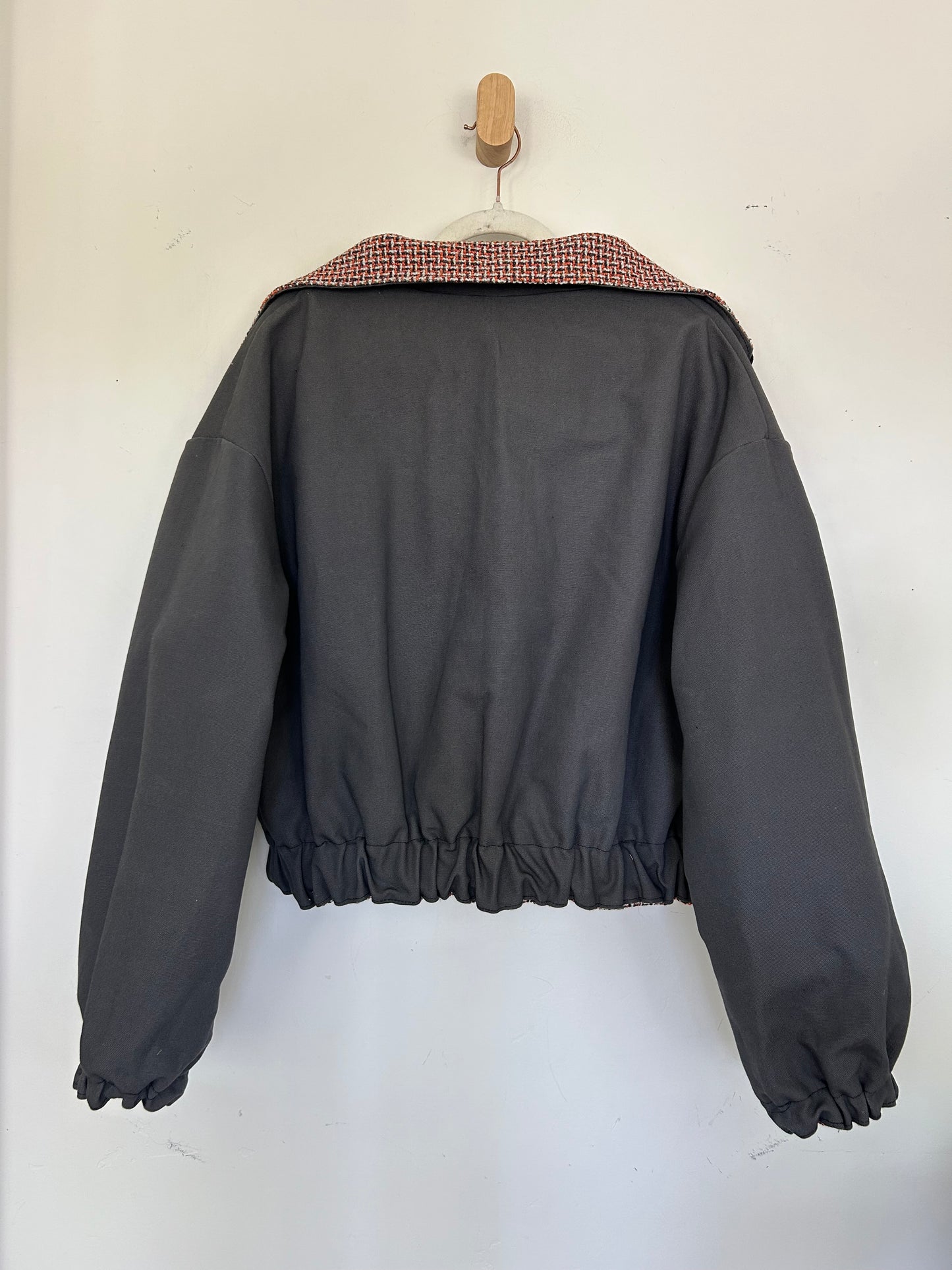 Reversible Upcycled Jacket - Cozy, Oversized & Handmade in San Diego