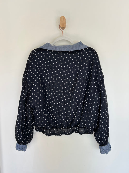 Reversible Upcycled Jacket - Cozy, Oversized & Handmade in San Diego