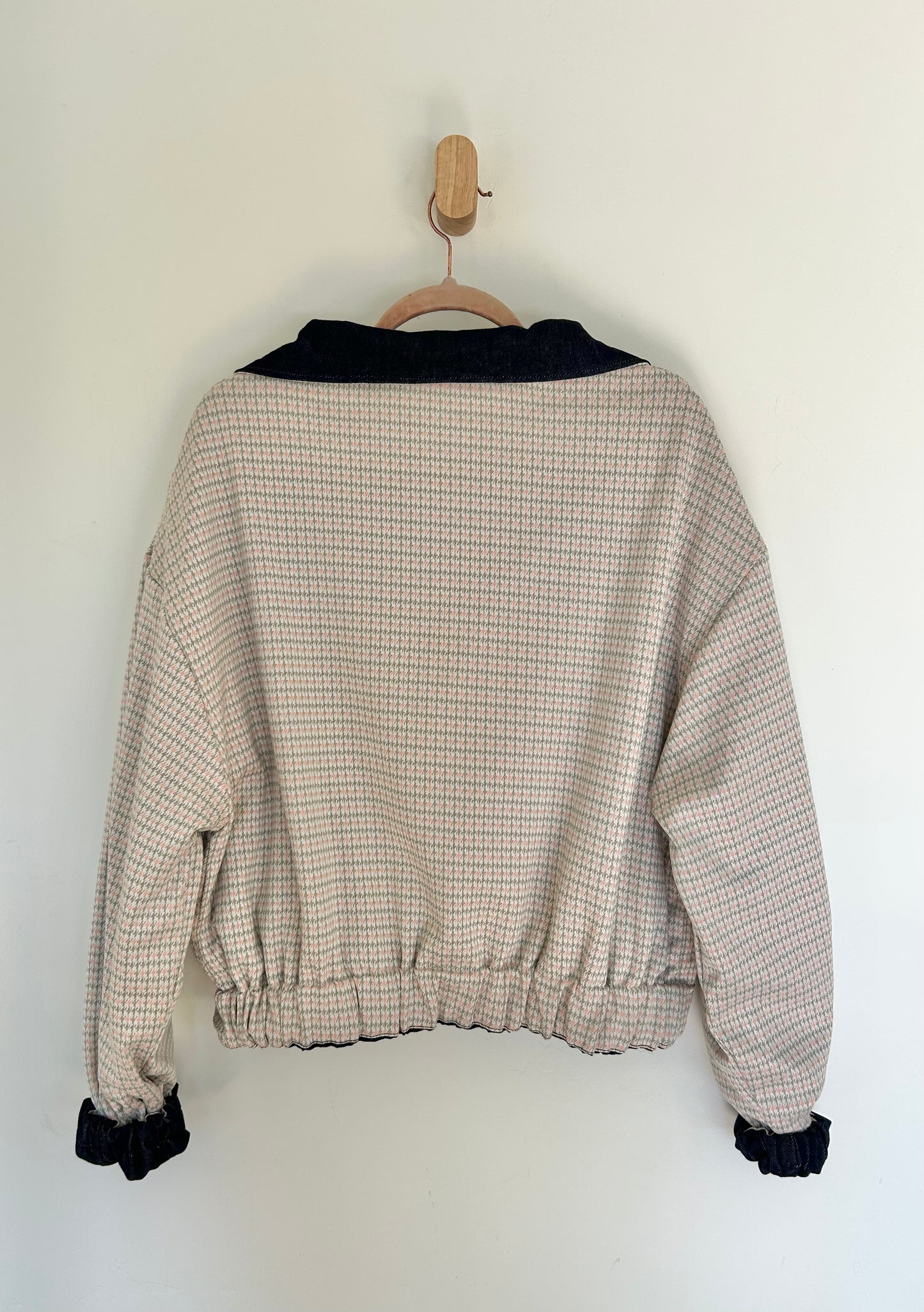 Reversible Upcycled Jacket - Cozy, Oversized & Handmade in San Diego