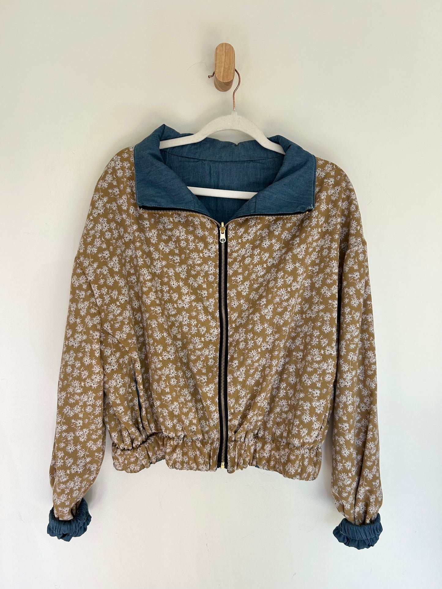 Reversible Upcycled Jacket - Cozy, Oversized & Handmade in San Diego