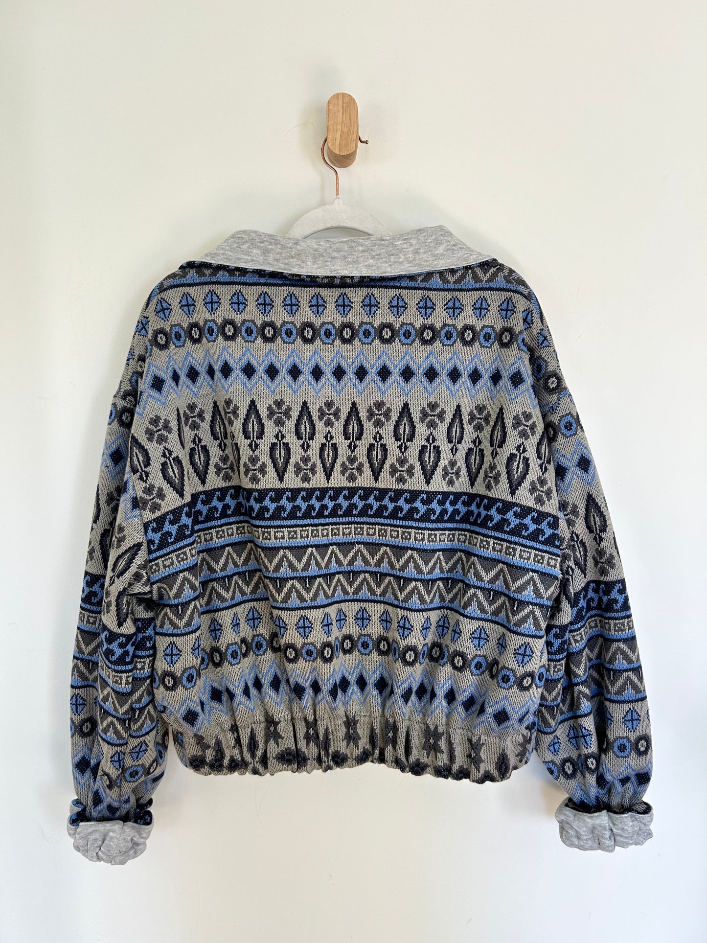 Reversible Upcycled Jacket - Cozy, Oversized & Handmade in San Diego