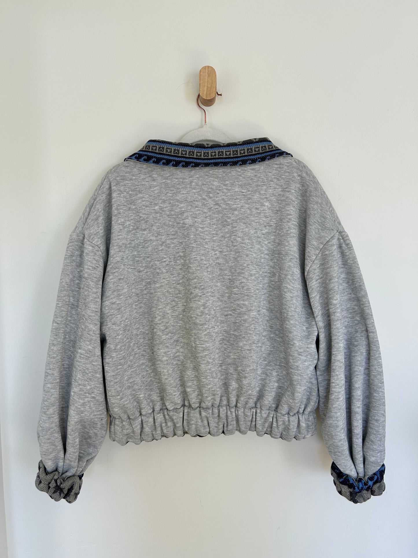Reversible Upcycled Jacket - Cozy, Oversized & Handmade in San Diego