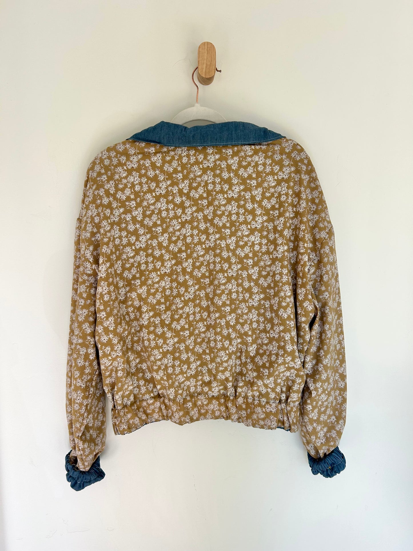Reversible Upcycled Jacket - Cozy, Oversized & Handmade in San Diego