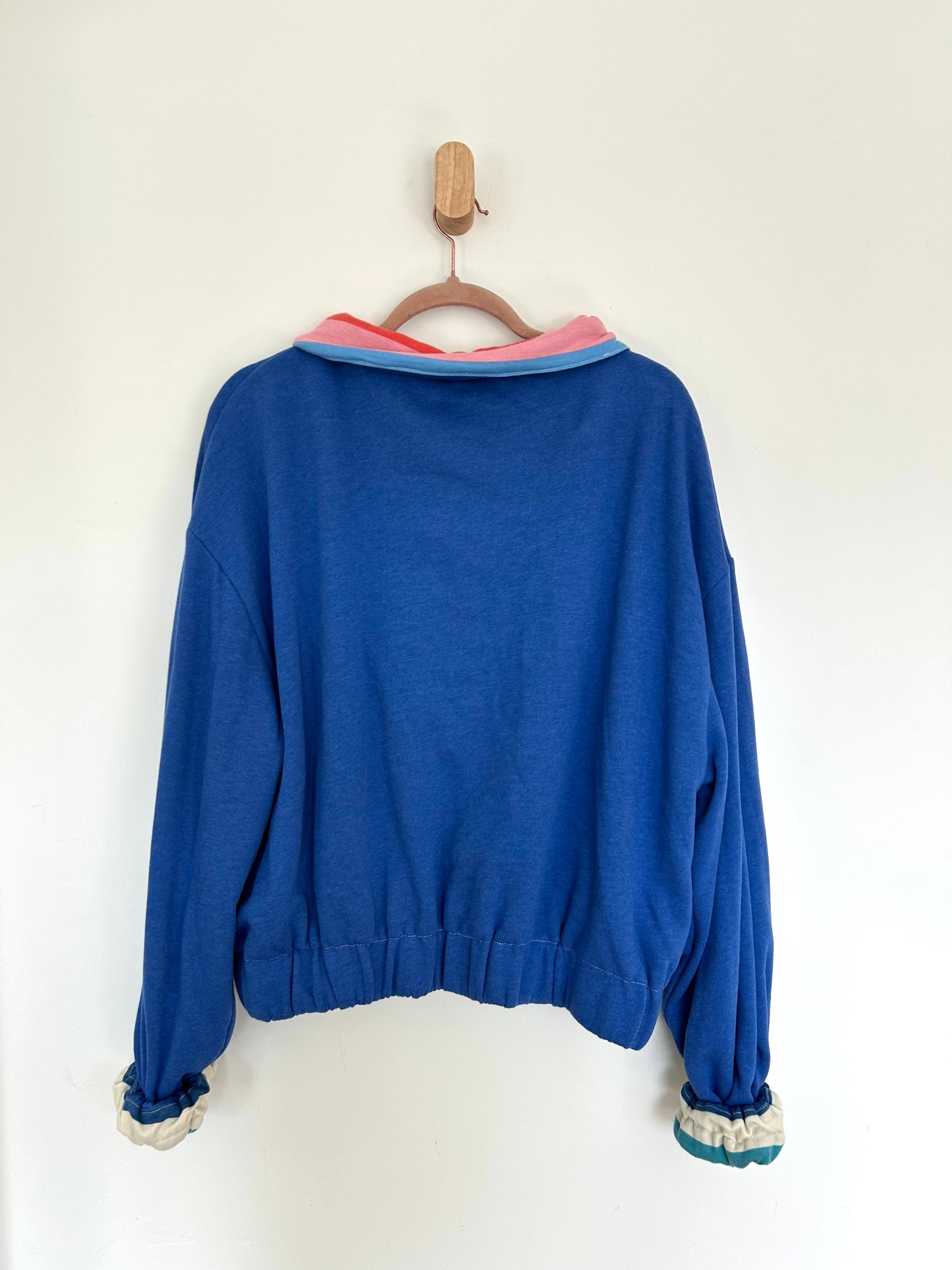 Reversible Upcycled Jacket - Cozy, Oversized & Handmade in San Diego