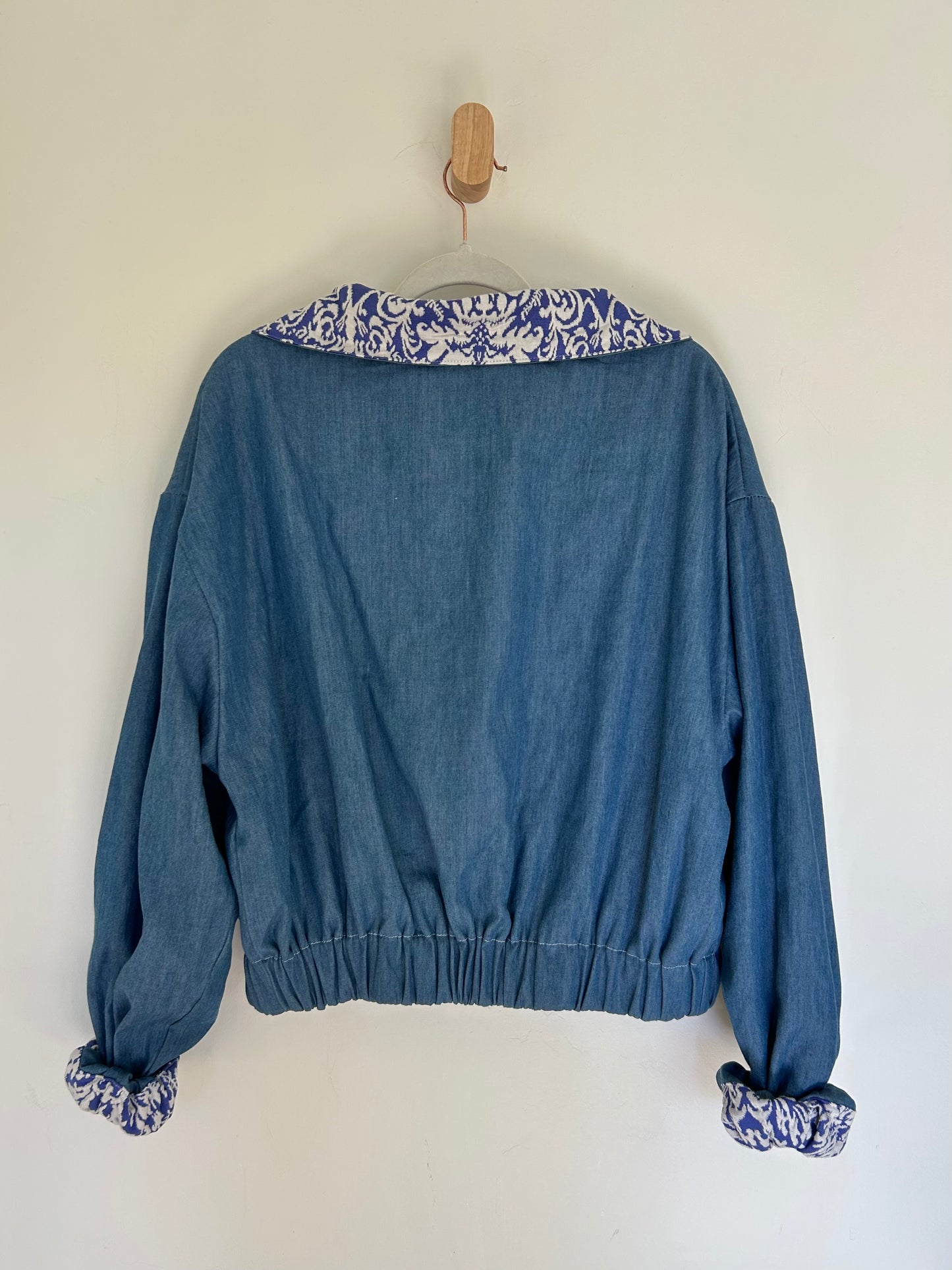 Reversible Upcycled Jacket - Cozy, Oversized & Handmade in San Diego