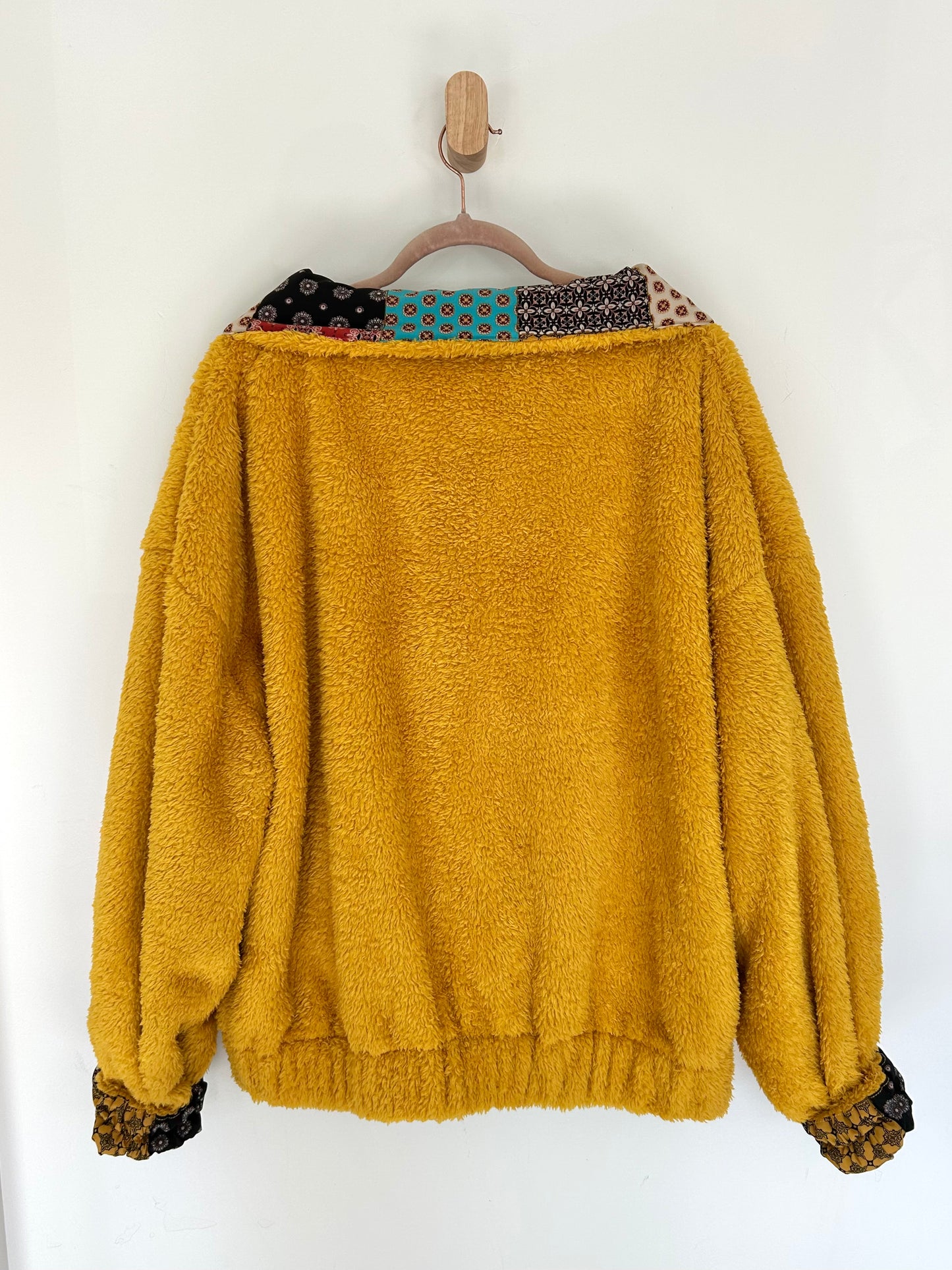 Reversible Upcycled Jacket - Cozy, Oversized & Handmade in San Diego