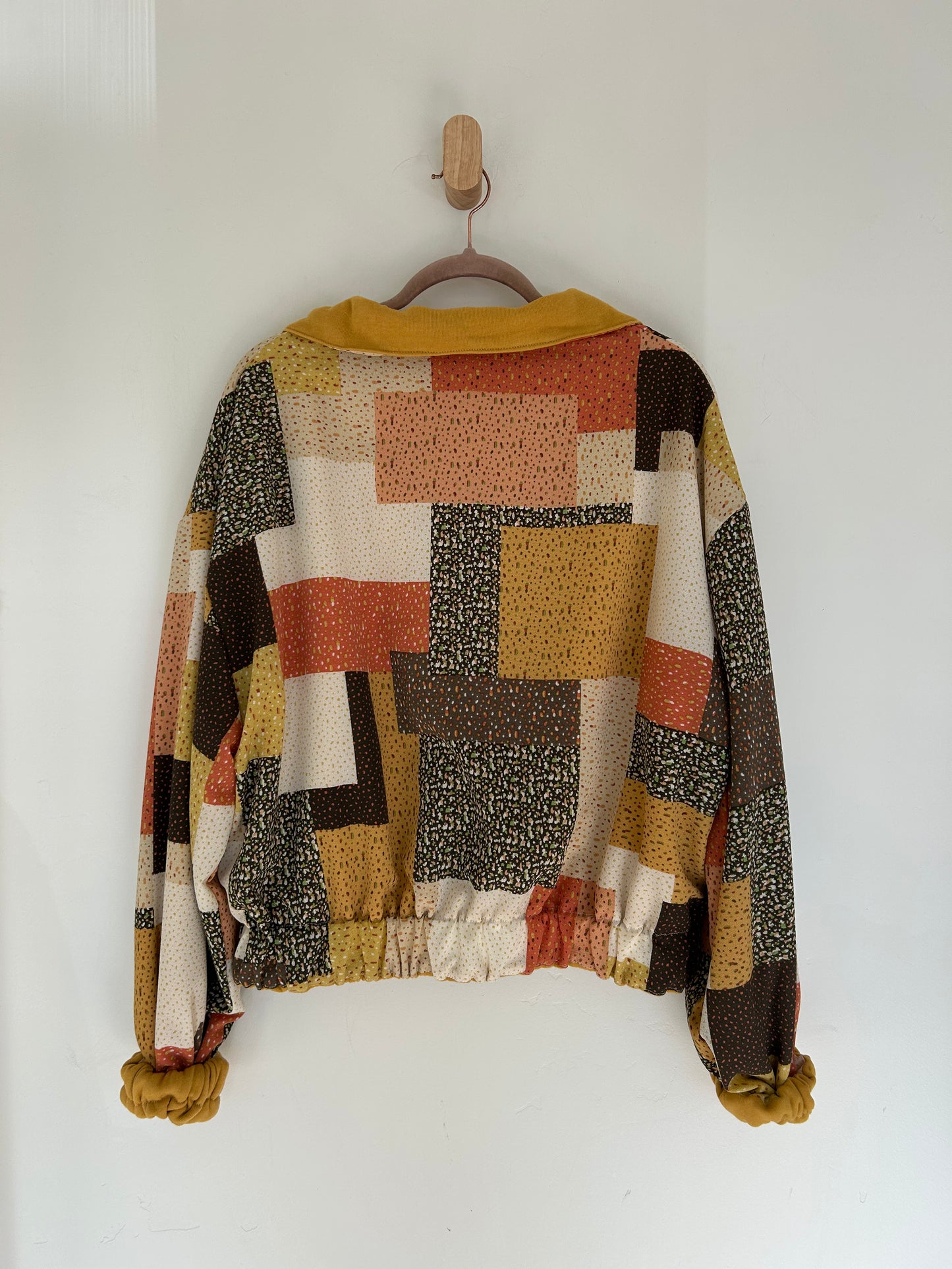 Reversible Upcycled Jacket - Cozy, Oversized & Handmade in San Diego