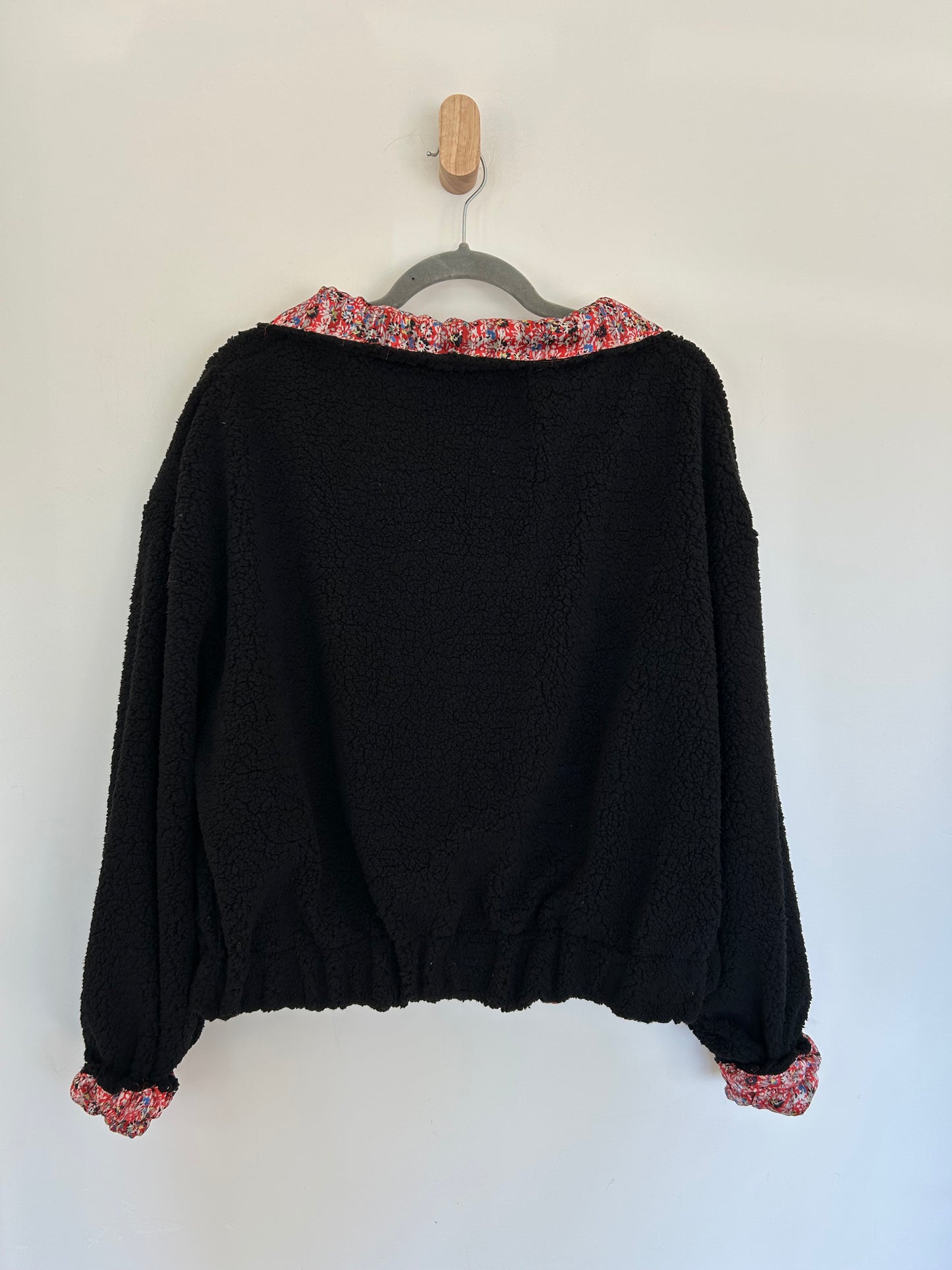 Reversible Upcycled Jacket - Cozy, Oversized & Handmade in San Diego