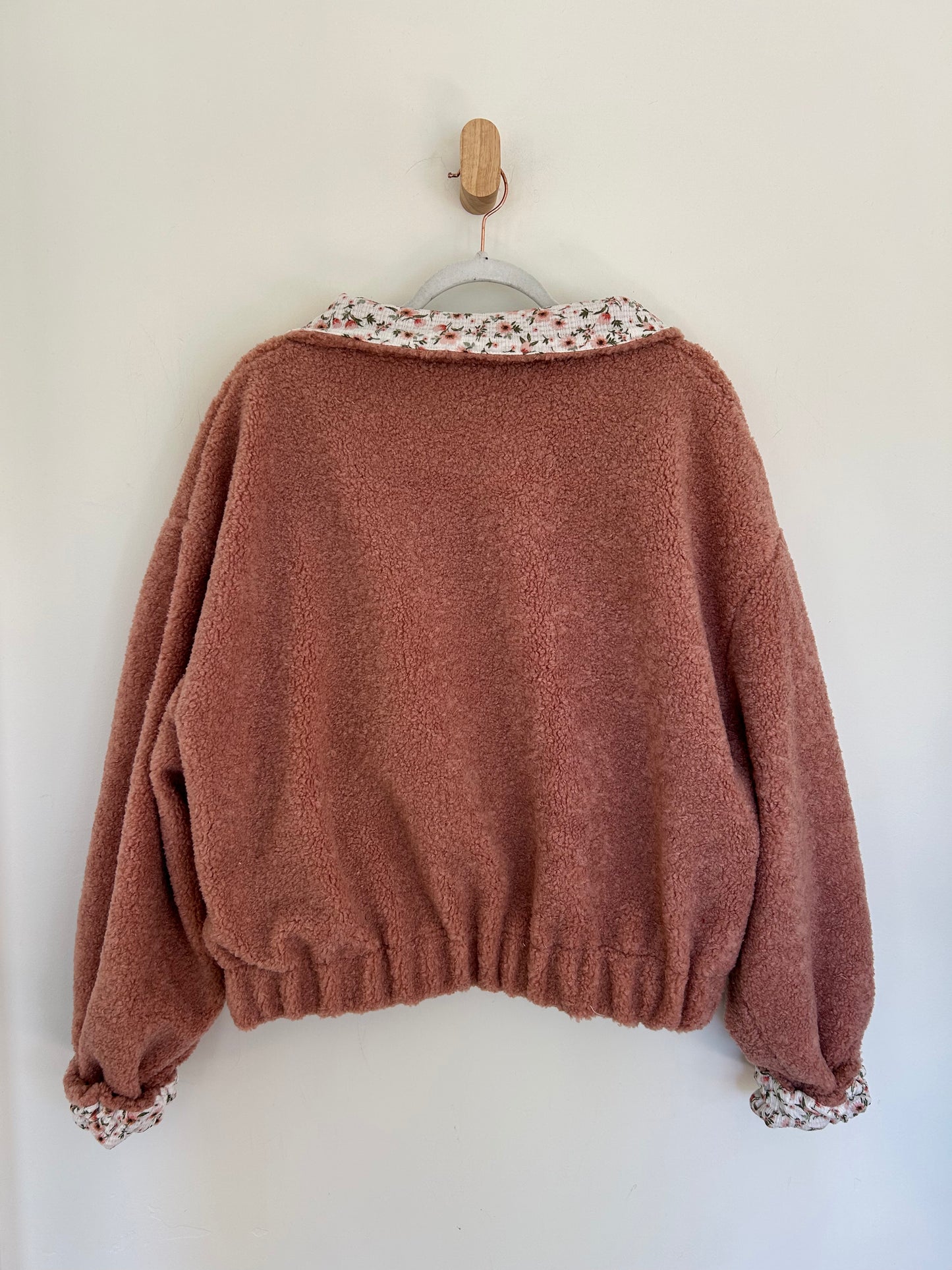 Reversible Upcycled Jacket - Cozy, Oversized & Handmade in San Diego