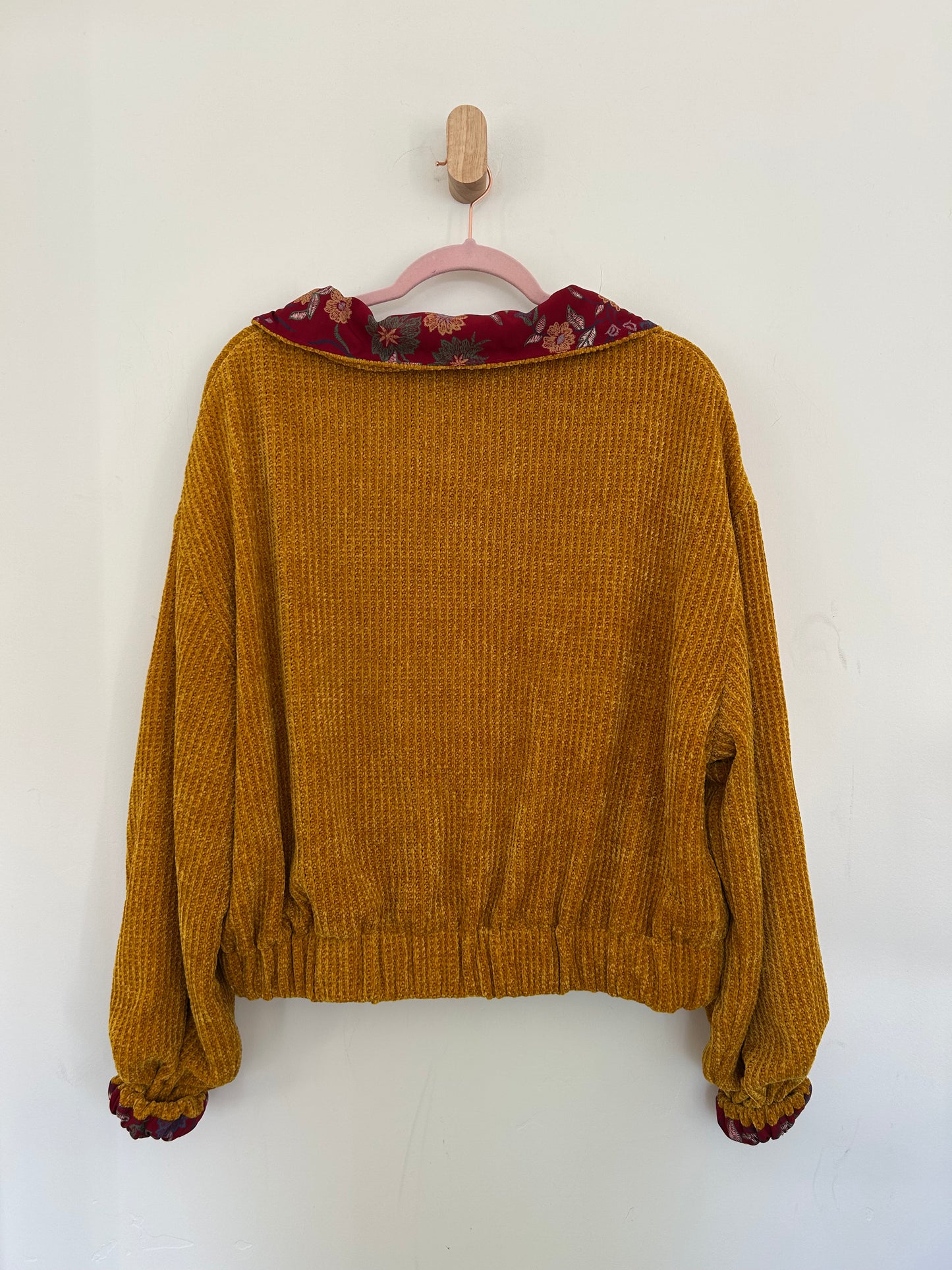 Reversible Upcycled Jacket - Cozy, Oversized & Handmade in San Diego