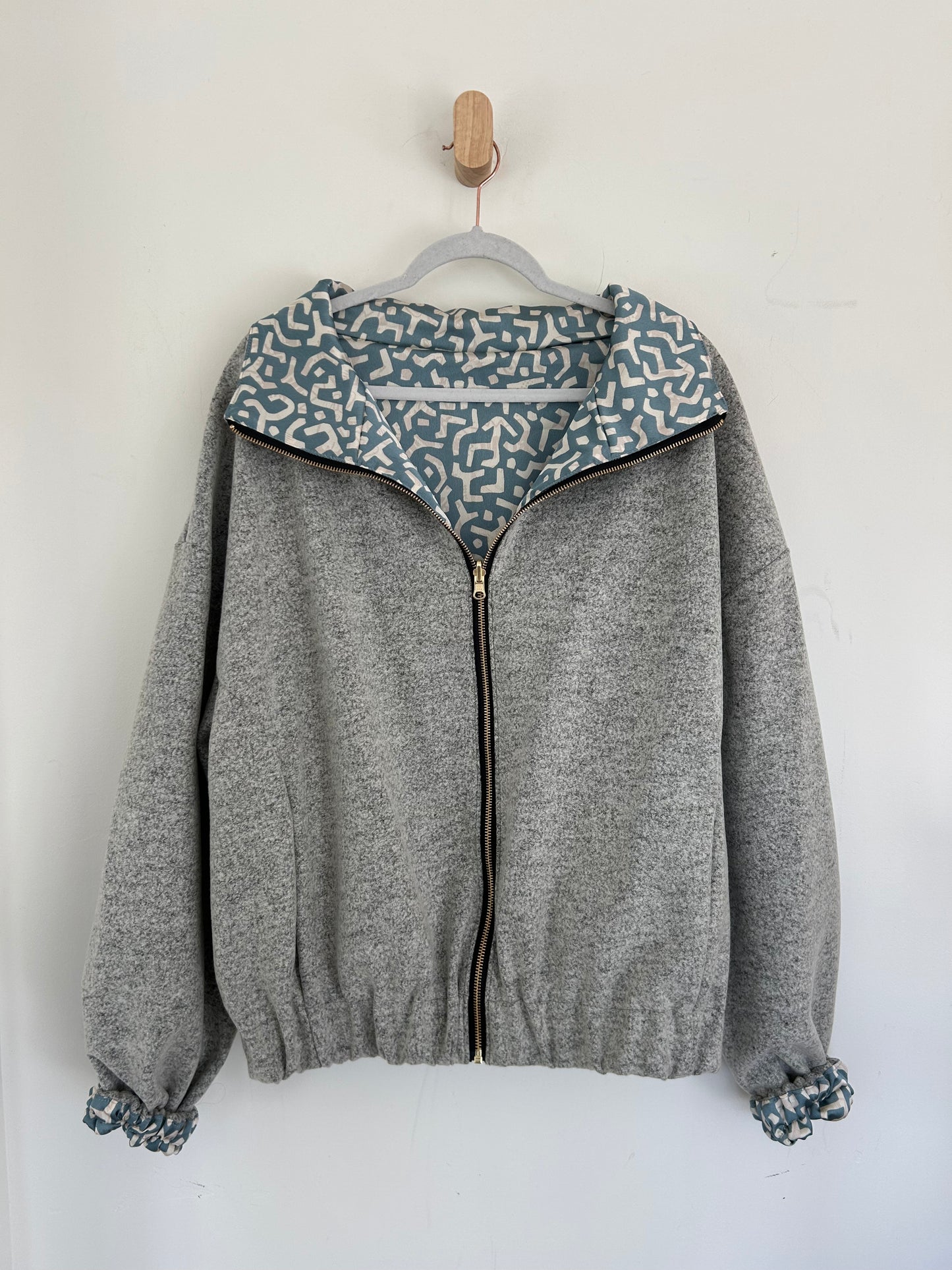 Sea Blue Reversible Jacket