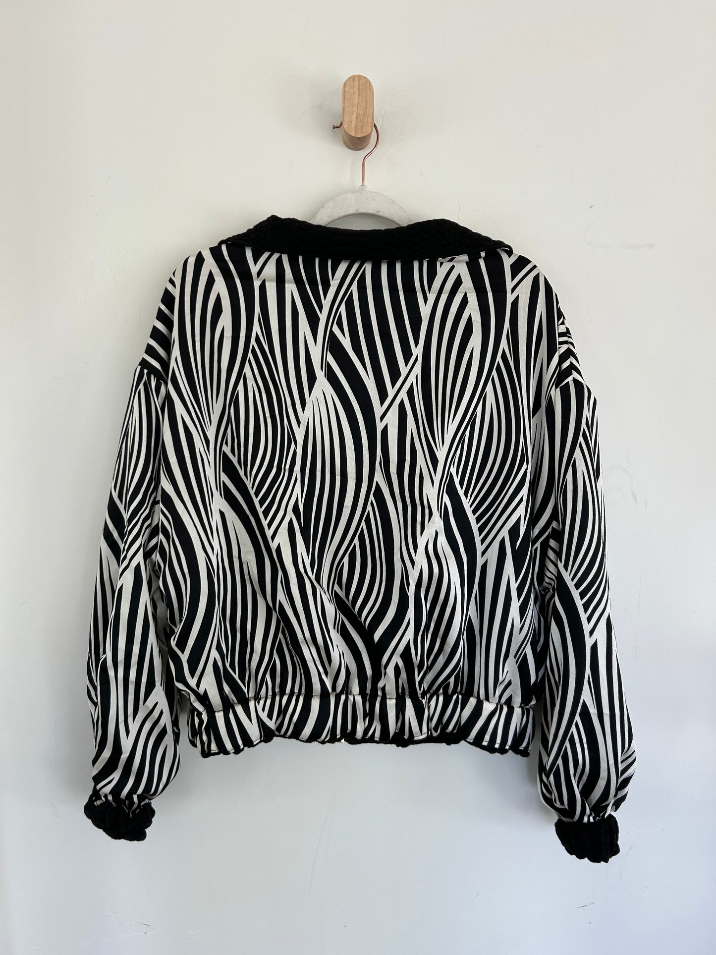 Reversible Upcycled Jacket - Cozy, Oversized & Handmade in San Diego