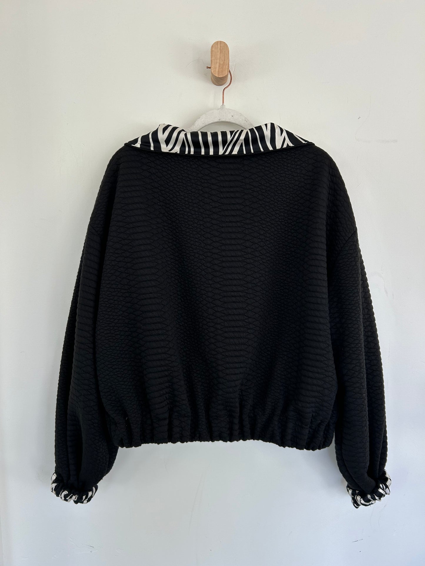 Reversible Upcycled Jacket - Cozy, Oversized & Handmade in San Diego