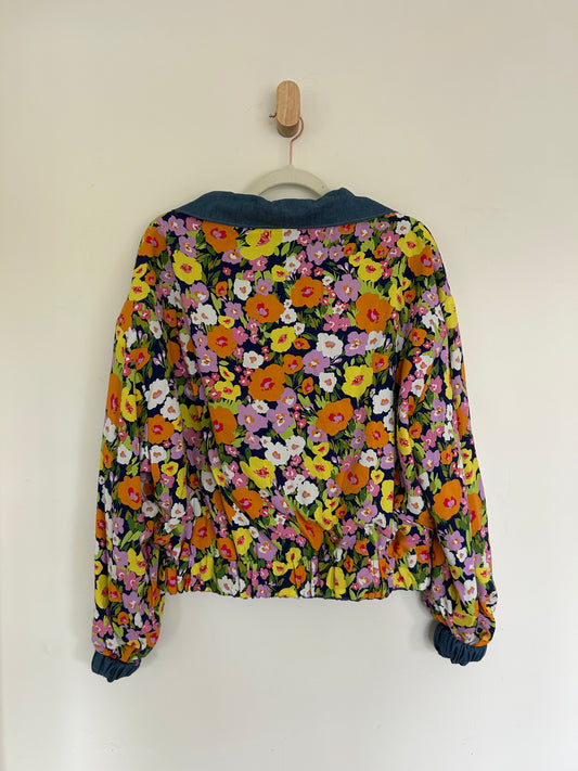 Reversible Upcycled Jacket - Cozy, Oversized & Handmade in San Diego