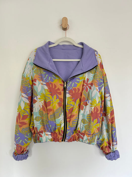 Reversible Upcycled Jacket - Cozy, Oversized & Handmade in San Diego