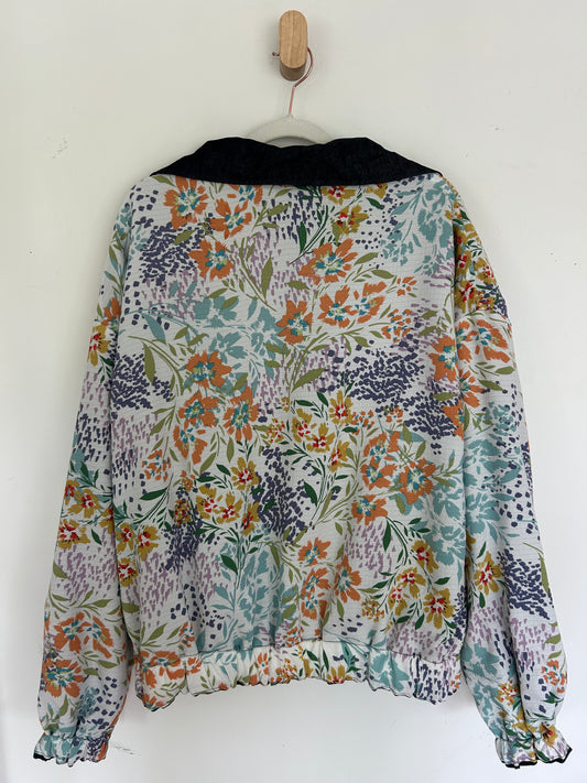 Reversible Upcycled Jacket - Cozy, Oversized & Handmade in San Diego