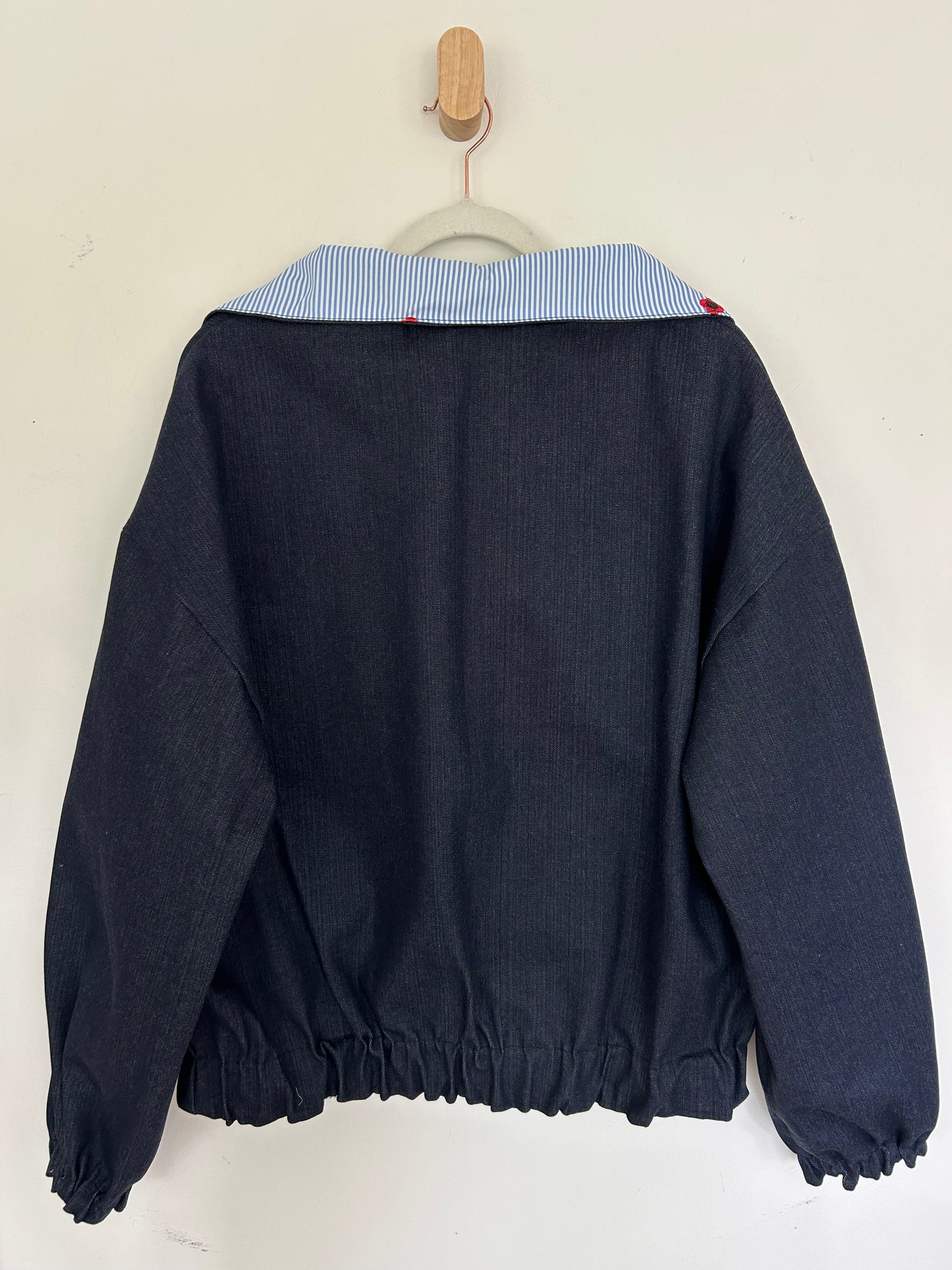 Reversible Upcycled Jacket - Cozy, Oversized & Handmade in San Diego