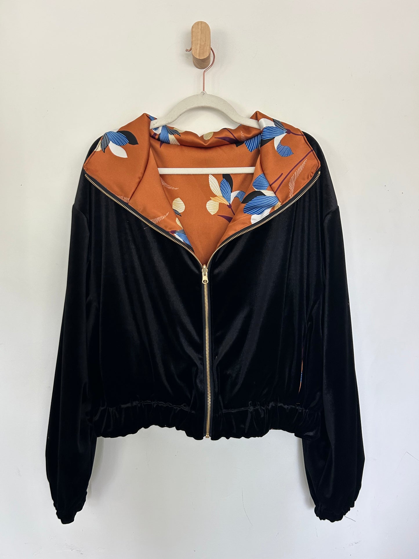Reversible Upcycled Jacket - Cozy, Oversized & Handmade in San Diego