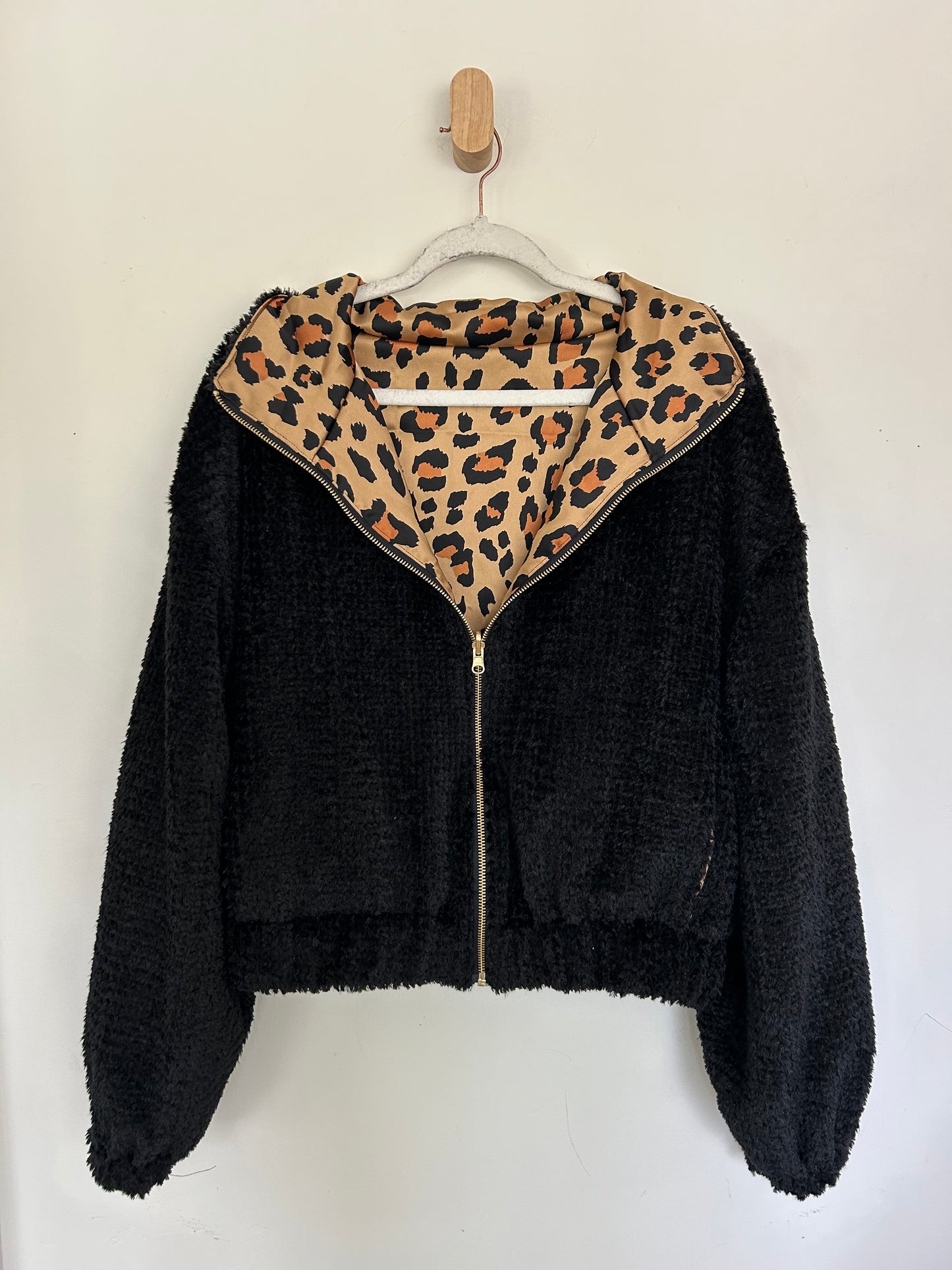 Reversible Upcycled Jacket - Cozy, Oversized & Handmade in San Diego