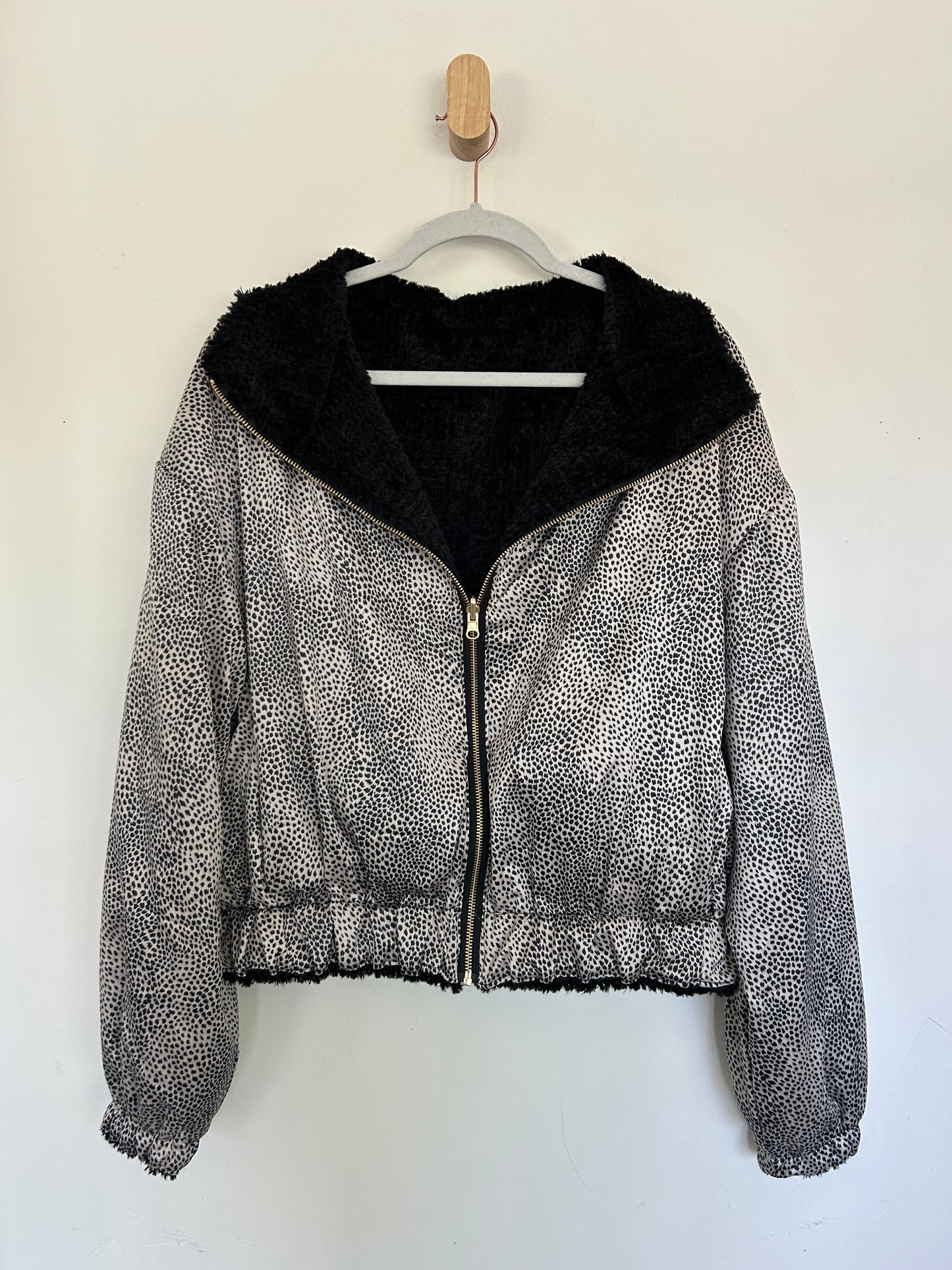 Reversible Upcycled Jacket - Cozy, Oversized & Handmade in San Diego