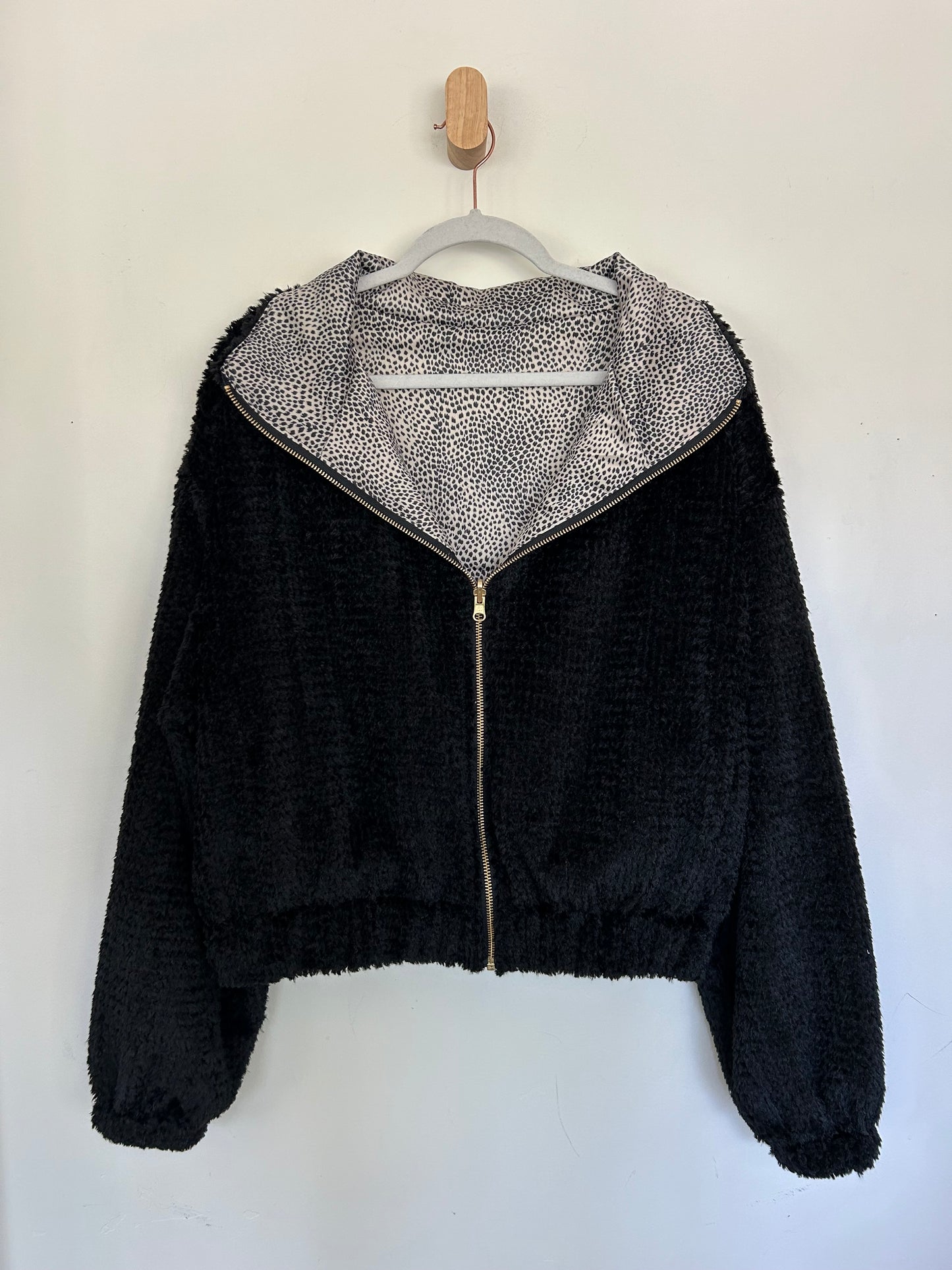 Reversible Upcycled Jacket - Cozy, Oversized & Handmade in San Diego