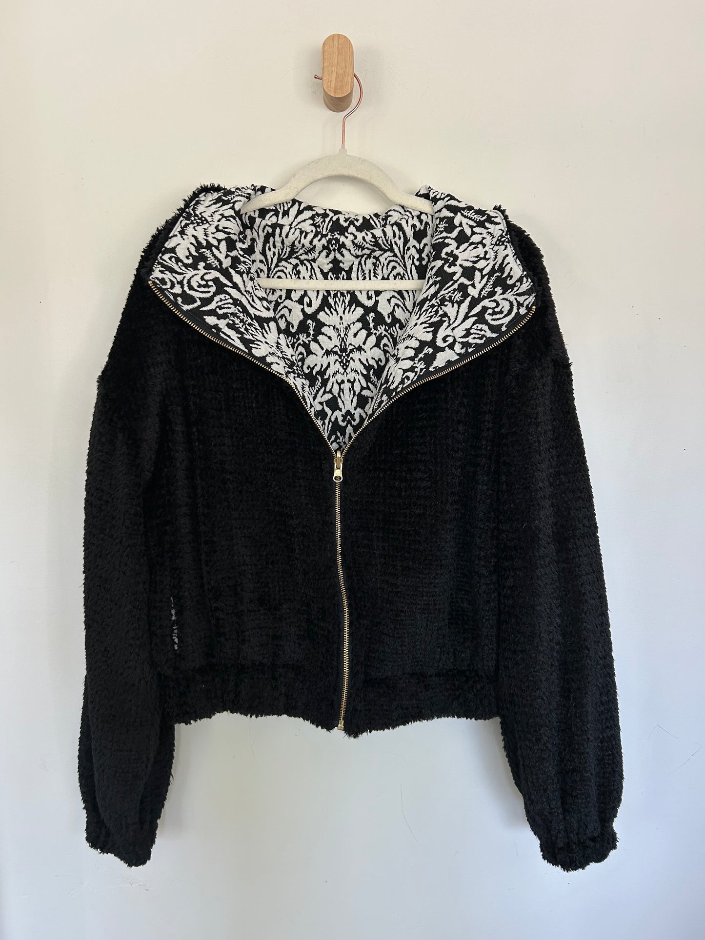 Reversible Upcycled Jacket - Cozy, Oversized & Handmade in San Diego