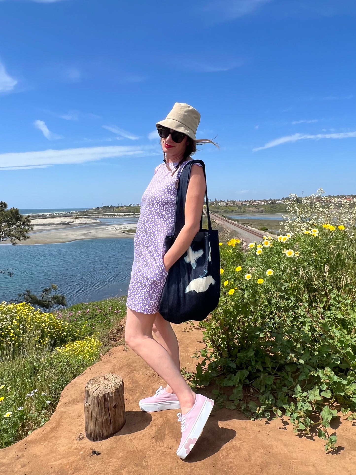 Purple Daisy Kennedy Dress