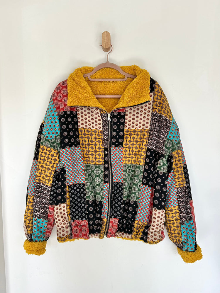 Oversized Reversible Cozy Jacket