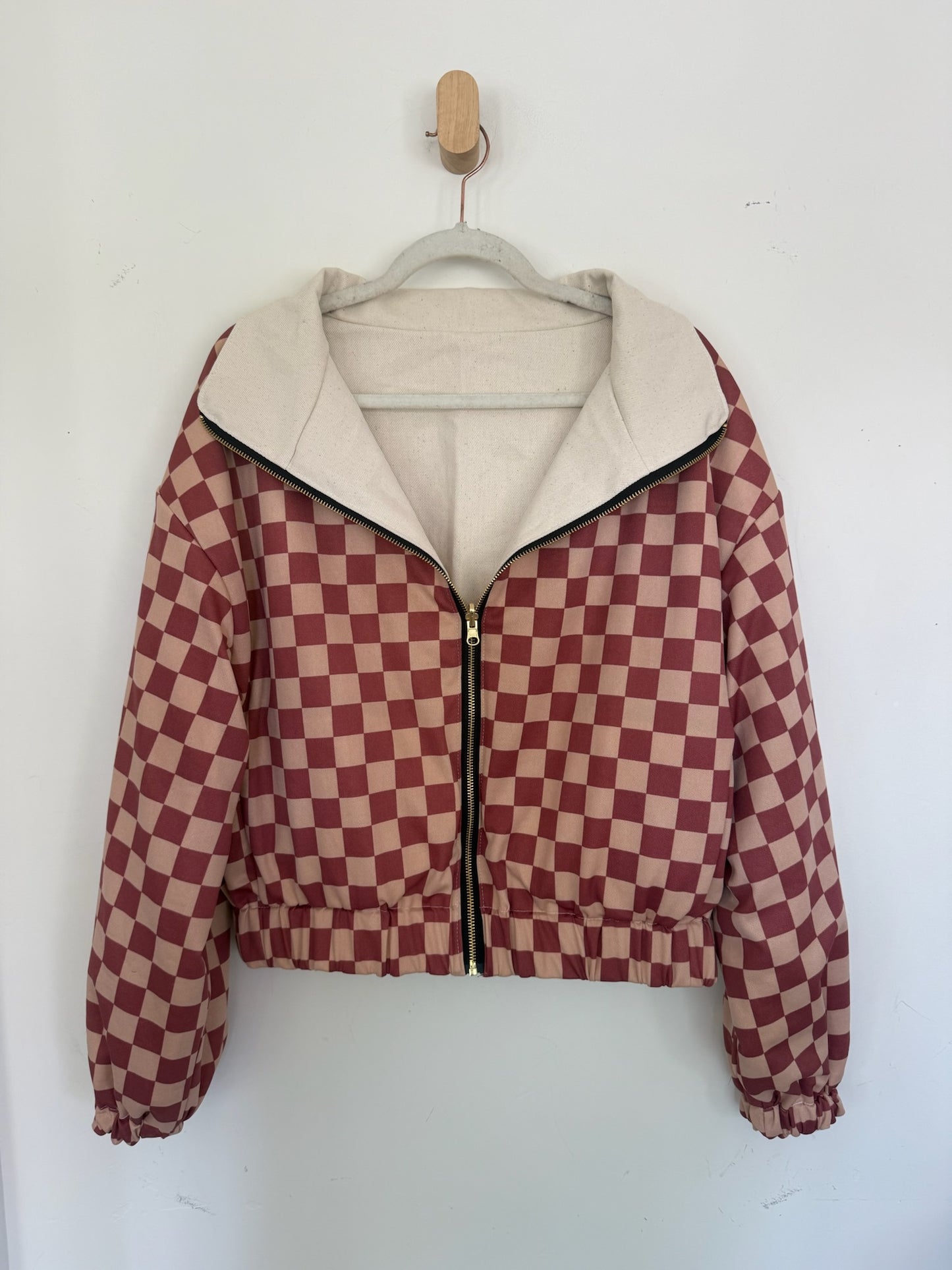 Reversible Upcycled Jacket - Cozy, Oversized & Handmade in San Diego