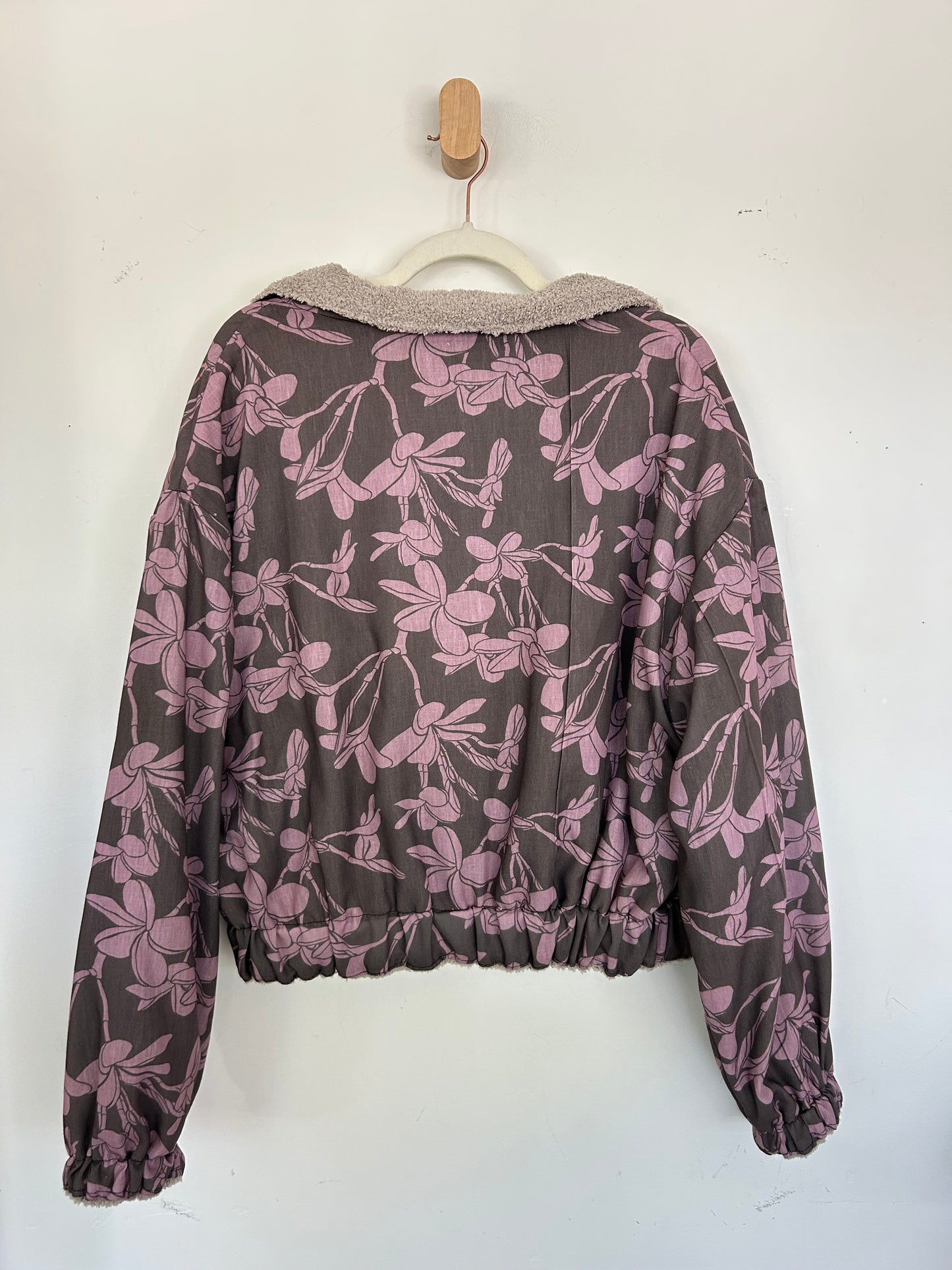 Reversible Upcycled Jacket - Cozy, Oversized & Handmade in San Diego