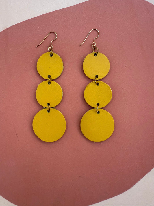Leather Earrings