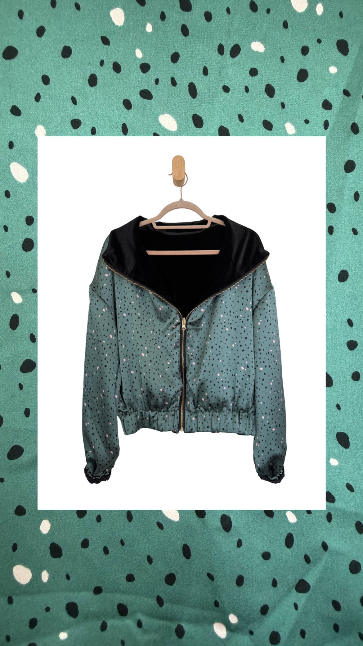 Reversible Upcycled Jacket - Cozy, Oversized & Handmade in San Diego