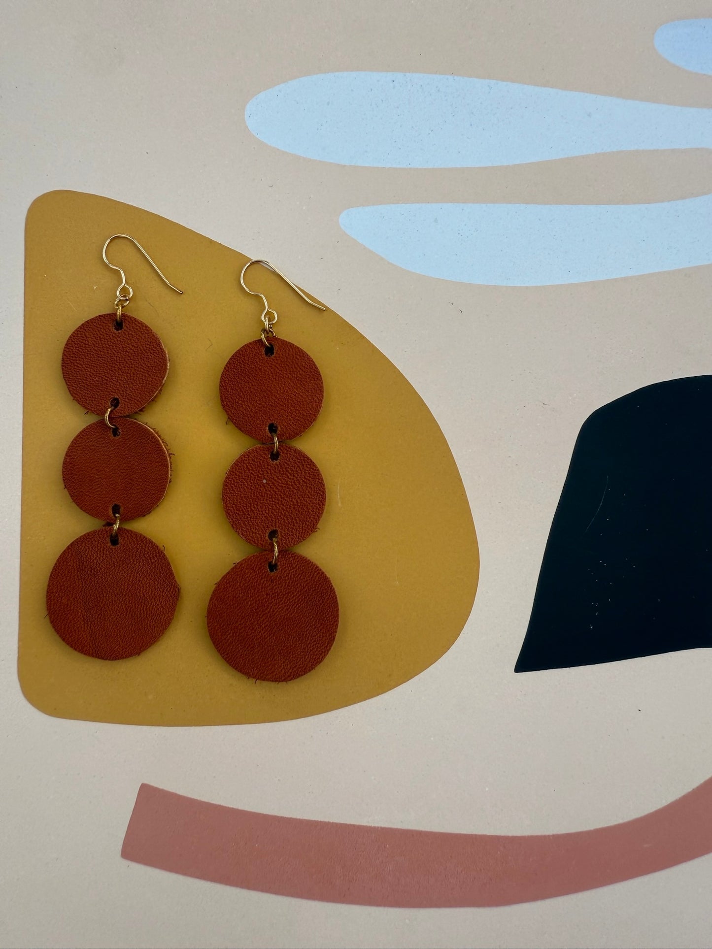 Leather Earrings