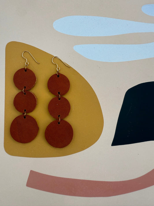 Leather Earrings