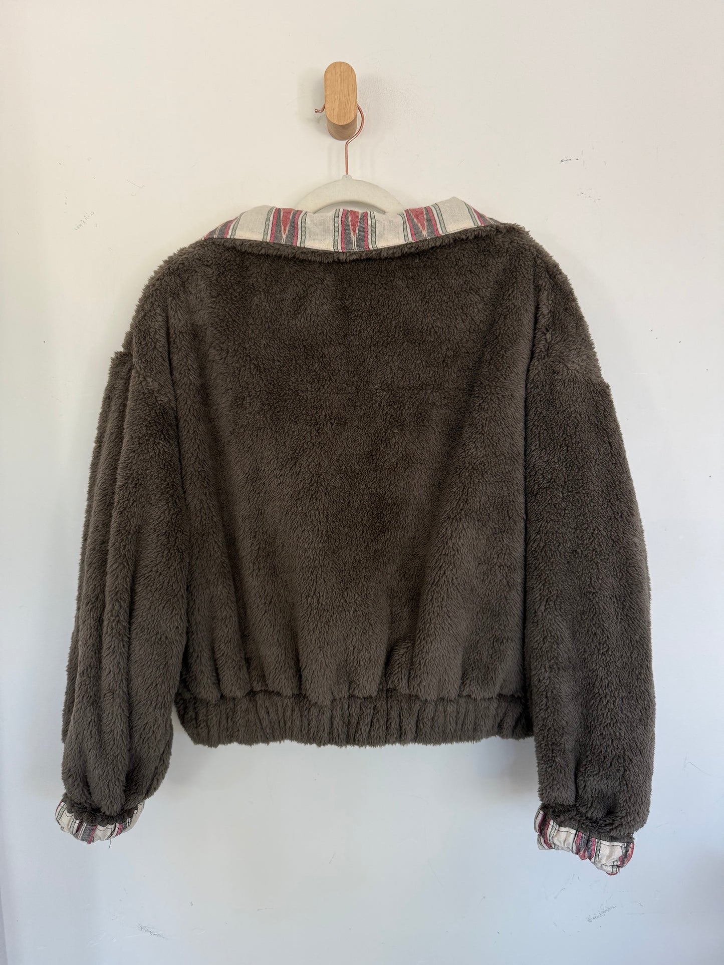 Reversible Upcycled Jacket - Cozy, Oversized & Handmade in San Diego