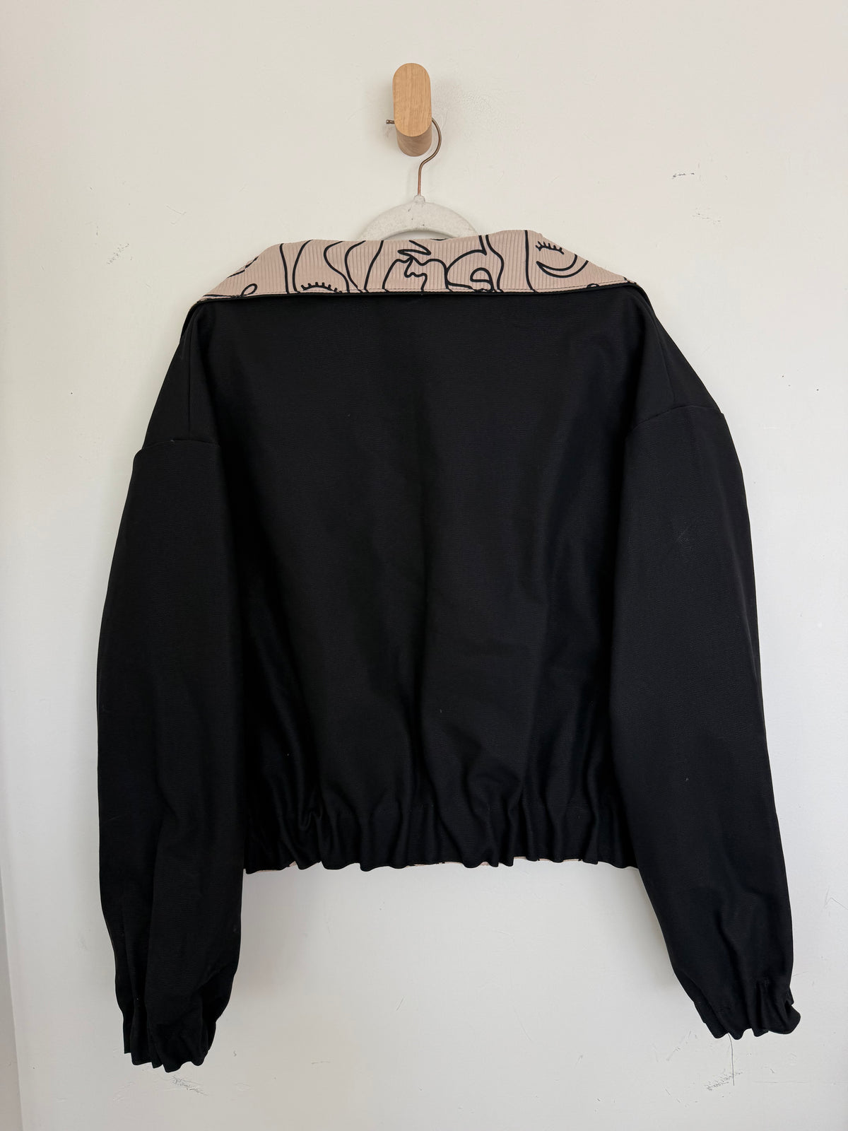Reversible Upcycled Jacket - Cozy, Oversized & Handmade in San Diego