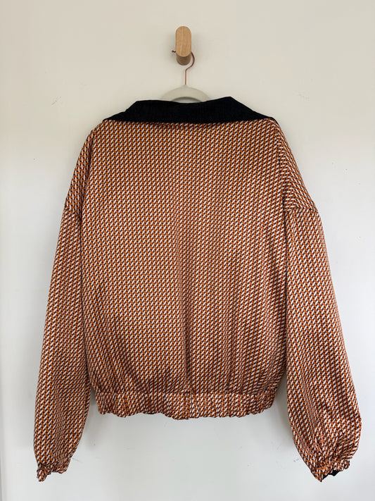 Reversible Upcycled Jacket - Cozy, Oversized & Handmade in San Diego