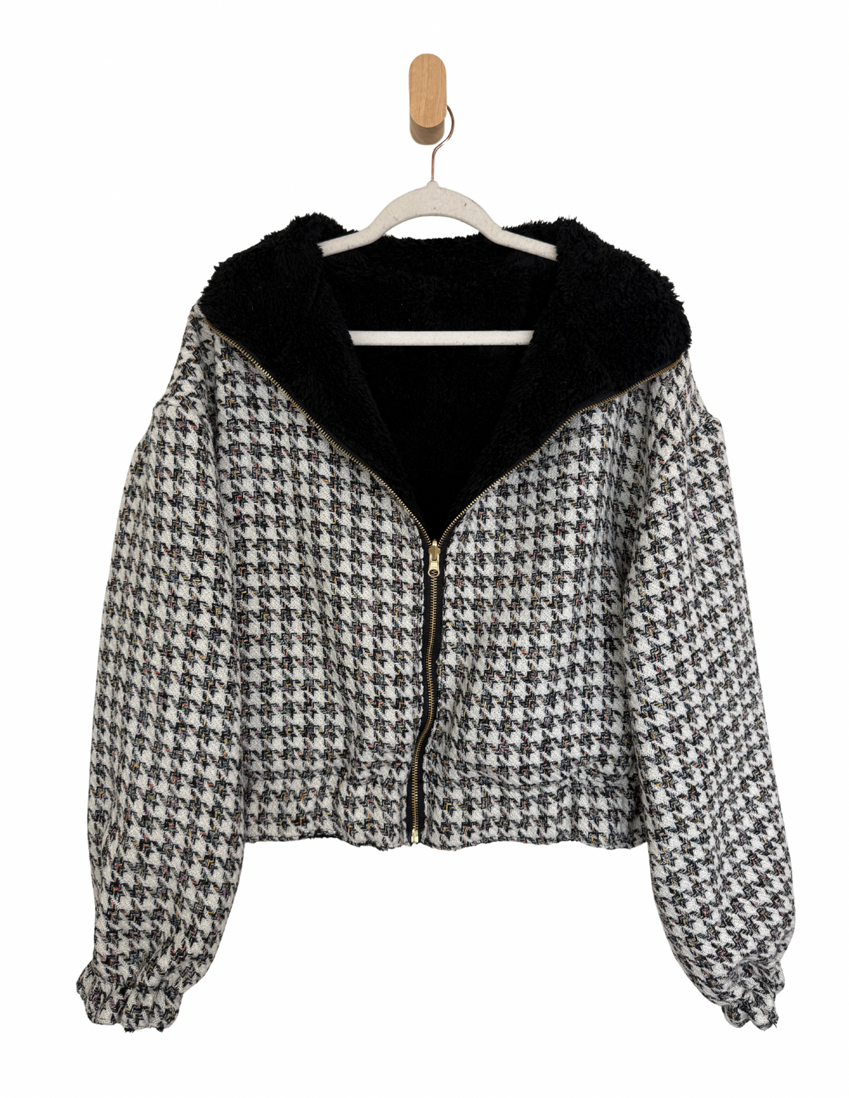 Reversible Upcycled Jacket - Cozy, Oversized & Handmade in San Diego