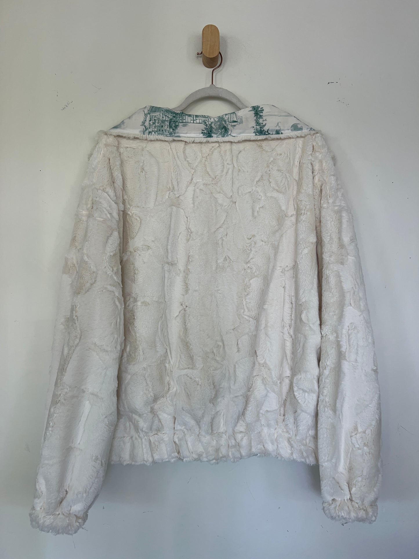 Reversible Upcycled Jacket - Cozy, Oversized & Handmade in San Diego
