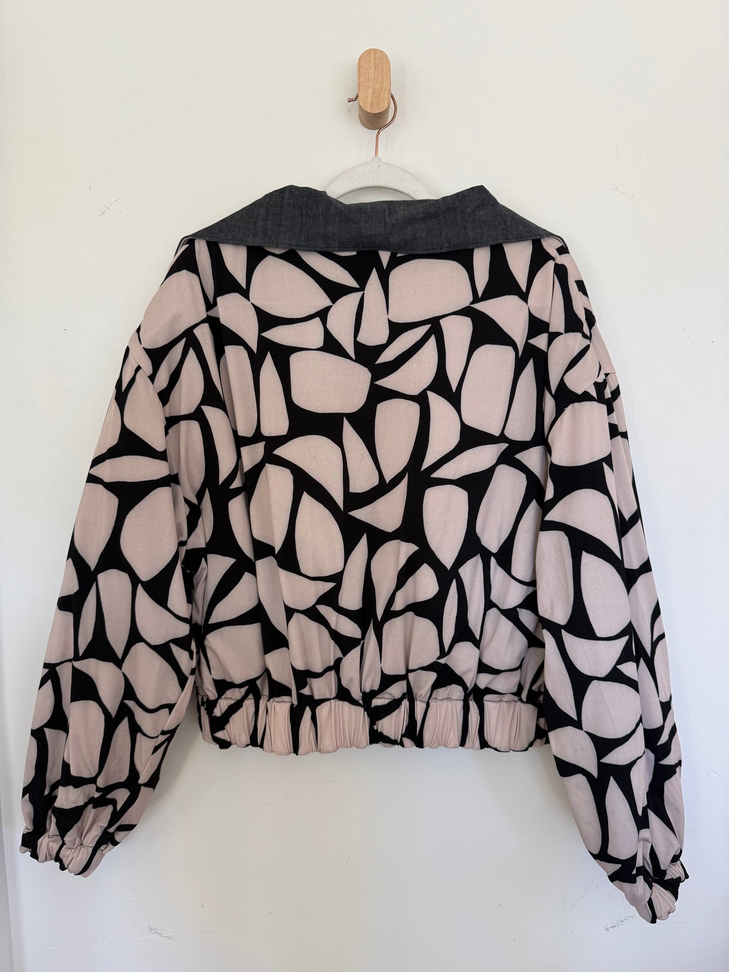 Reversible Upcycled Jacket - Cozy, Oversized & Handmade in San Diego